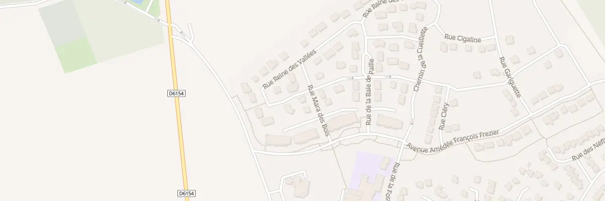 Plan du 2 Rue Mara des Bois à Angerville-la-Campagne