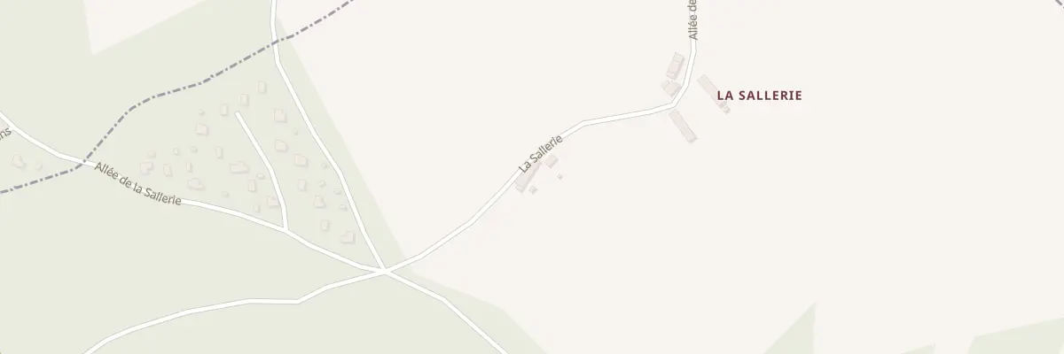 Plan du 1 La Sallerie à Renay