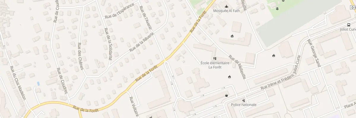 Plan du 41 Rue de la Forêt à Évreux