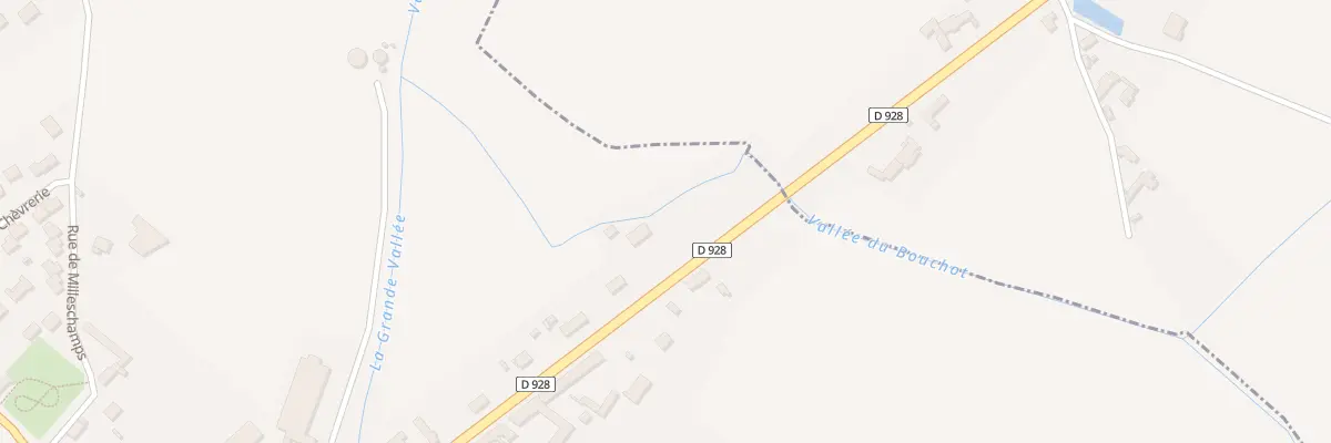 Plan du 2 Rue du Mal Leclerc à Digny
