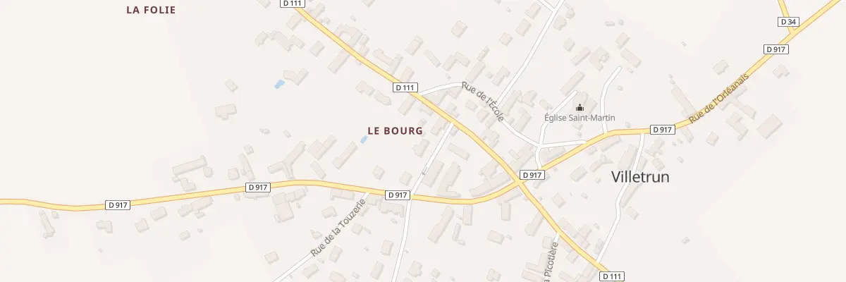 Plan du 4 Rue de Pézières à Villetrun