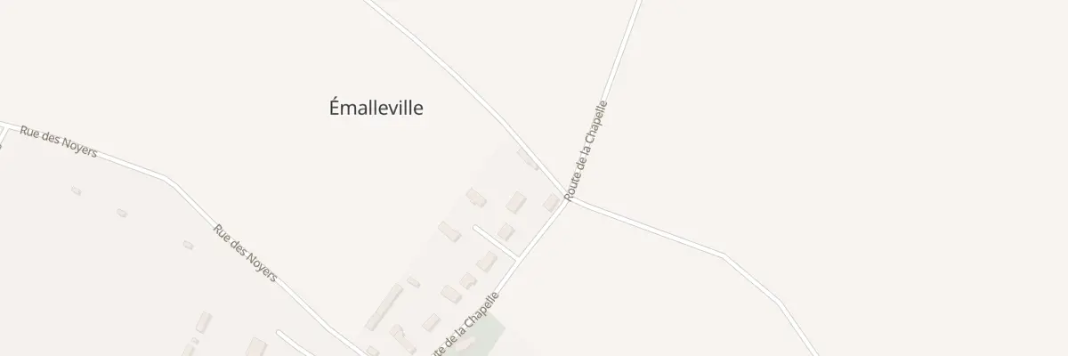 Plan du 11 Rue de la Chapelle à Émalleville