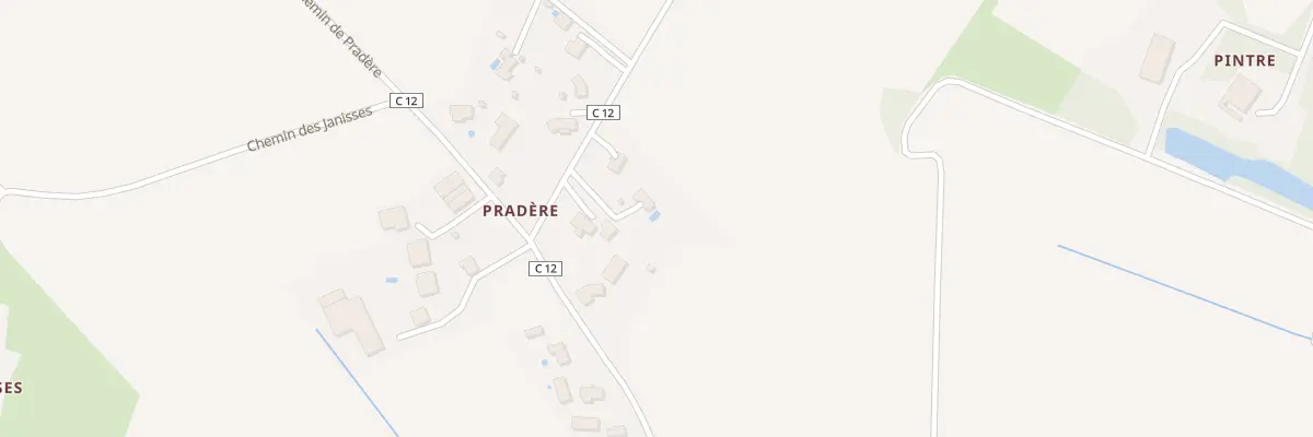 Plan du 1183 Che des Bergers à Savenès
