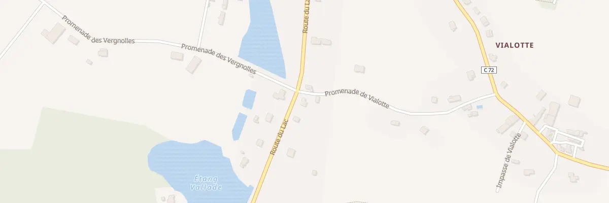 Plan du 41 Rte du Lac à Saint-Hilaire-les-Places