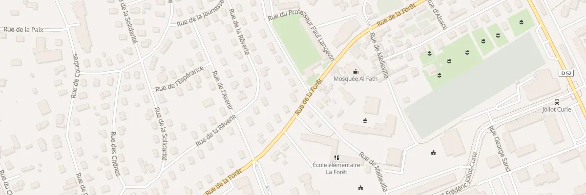Plan du 38 Rue de la Forêt à Évreux