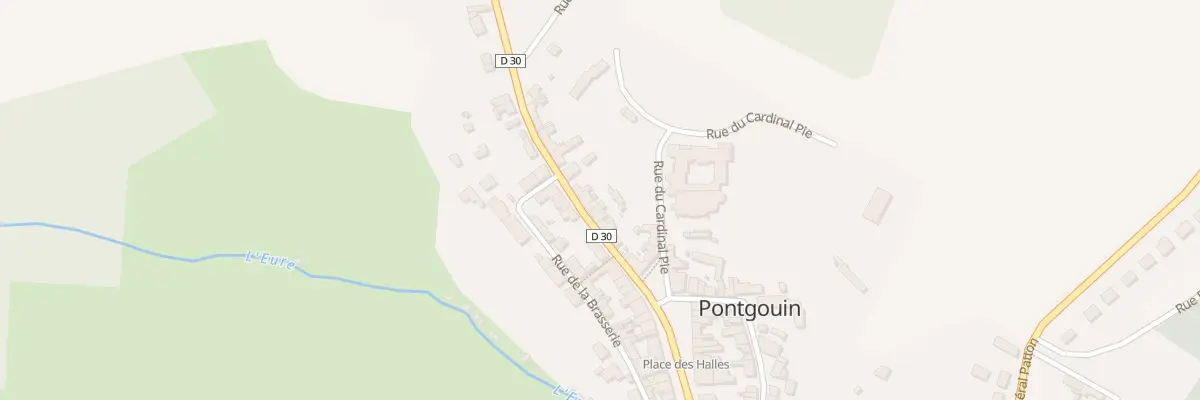 Plan du 16 Rue de la Porte d’En Haut à Pontgouin