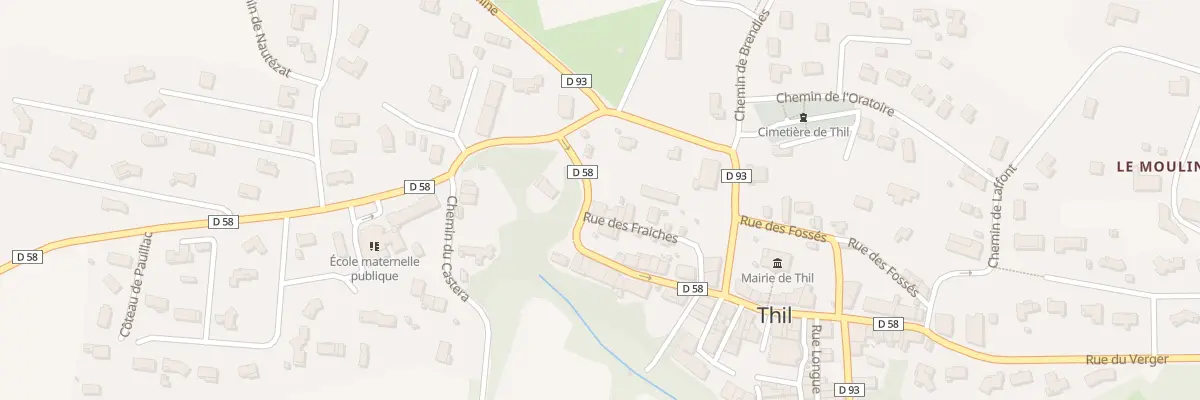 Plan du 77A Le Village à Thil