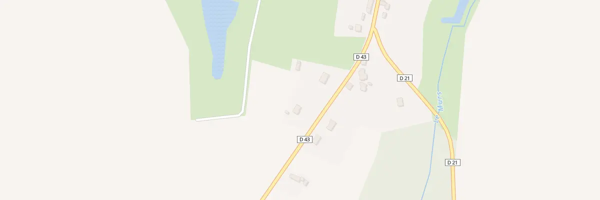 Plan du 16 Rue de l’Oree de la Brenne à Murs