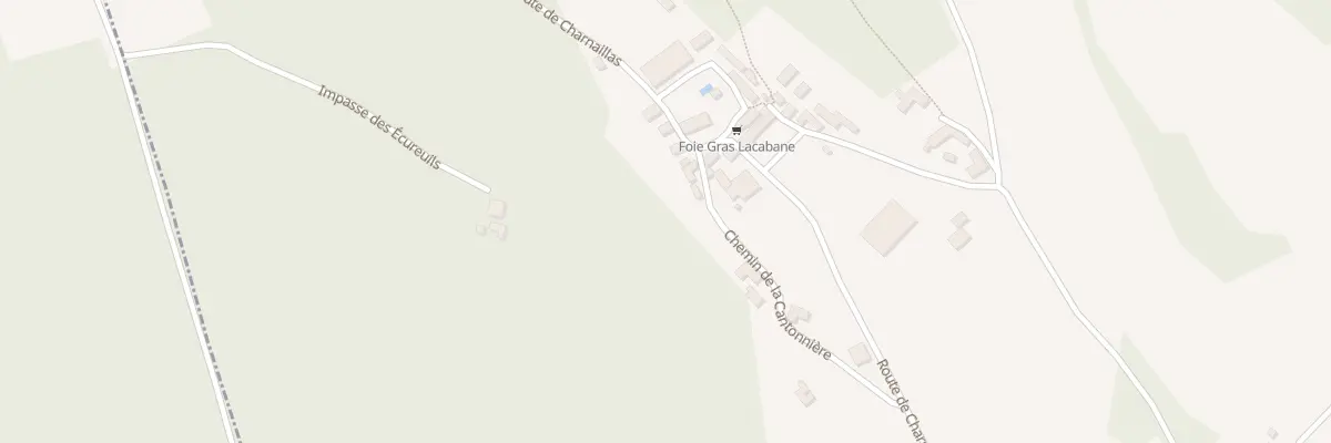 Plan du 20 Che de la Cantonnière à La Bachellerie