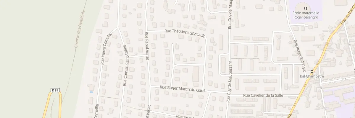 Plan du 2 Rue Armand Carrel à Louviers