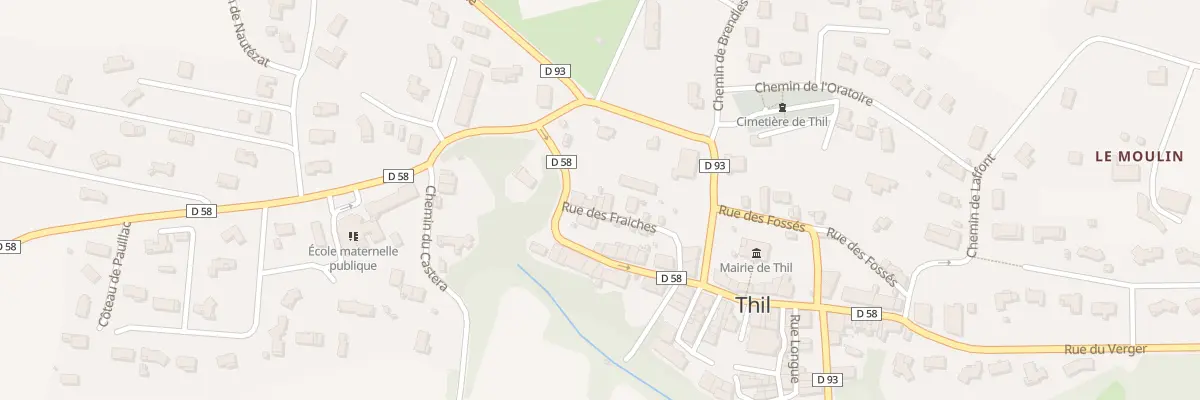 Plan du 10 Rue des Fraîches à Thil