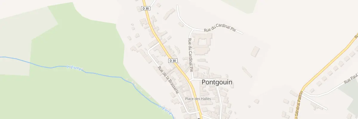 Plan du 8 Rue de la Porte d’En Haut à Pontgouin