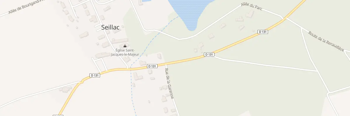 Plan du 40 Le Parc à Valloire-sur-Cisse