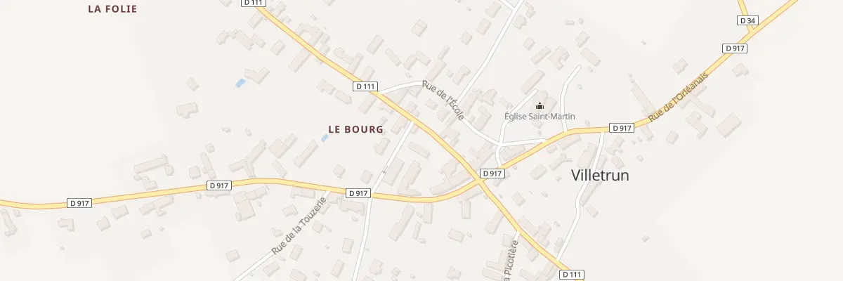 Plan du 3 Rue de l’Ile de France à Villetrun