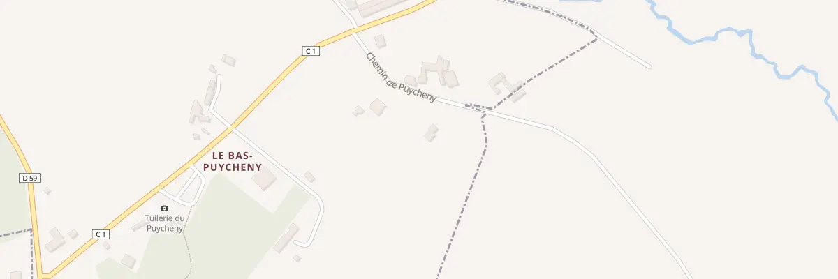 Plan du 4 Che de Puycheny à Saint-Hilaire-les-Places