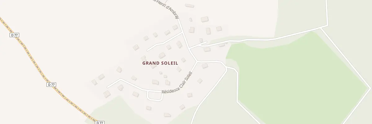 Plan du 11 Res Clair Soleil à Saint-Honoré