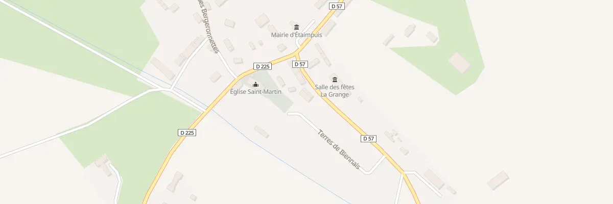 Plan du 6 Rue des Tourterelles à Étaimpuis