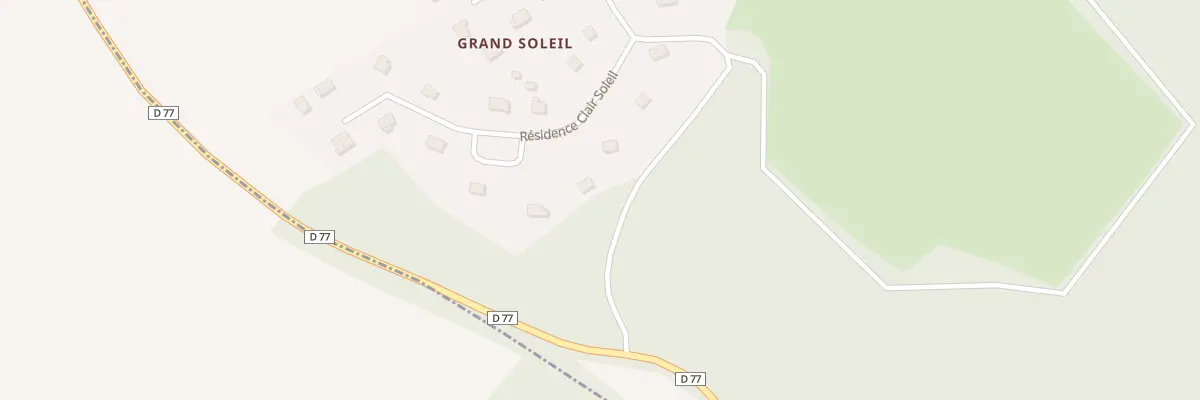 Plan du 4 Res Clair Soleil à Saint-Honoré