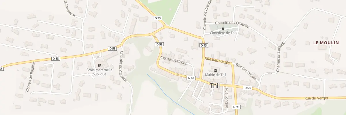 Plan du 9012 Le Village à Thil