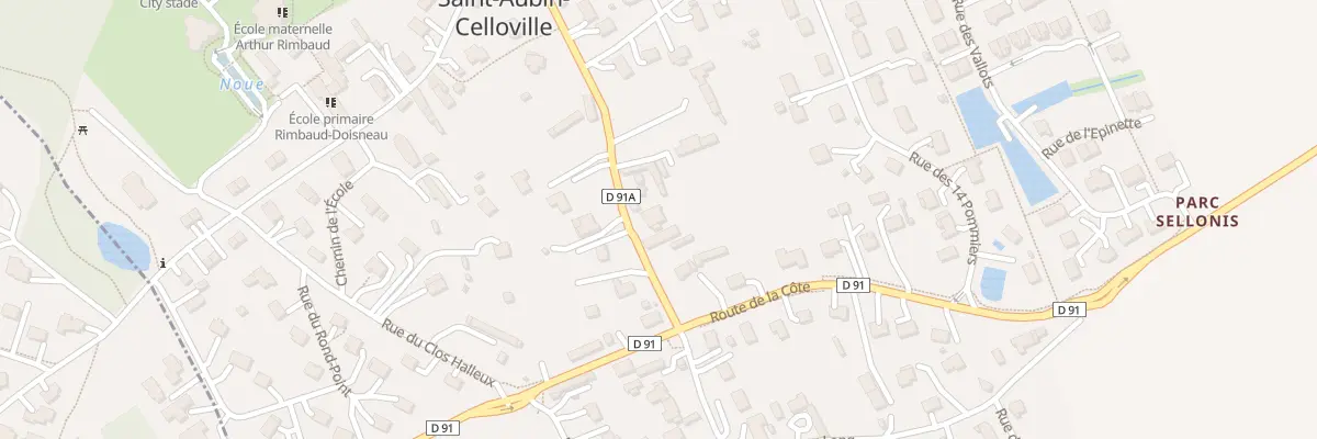 Plan du 6 Rue de l’Eglise à Saint-Aubin-Celloville