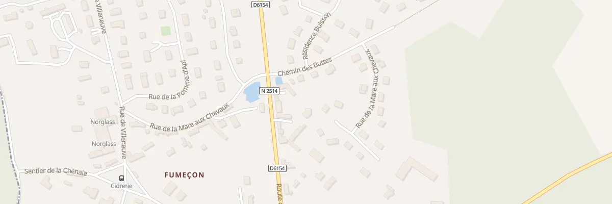 Plan du 2A Che des Buttes à Guichainville