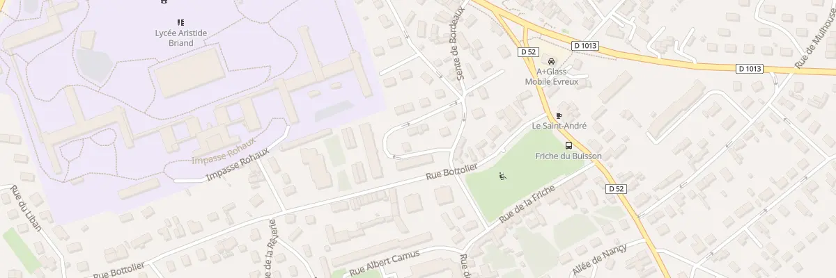 Plan du 4 Rue André Surleau à Évreux