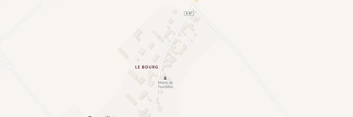 Plan du 13 Rue de Lamon à Tourailles