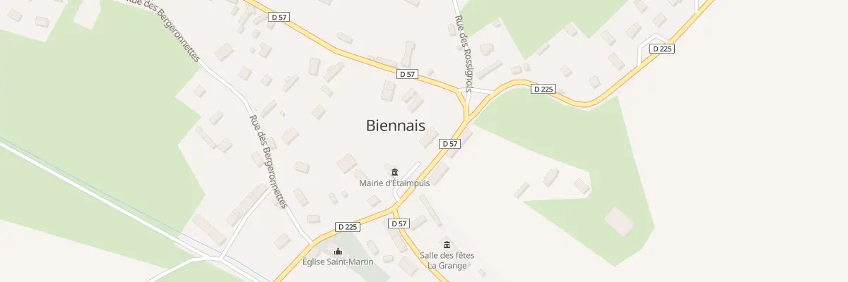 Plan du 7 Rue des Mesanges à Étaimpuis