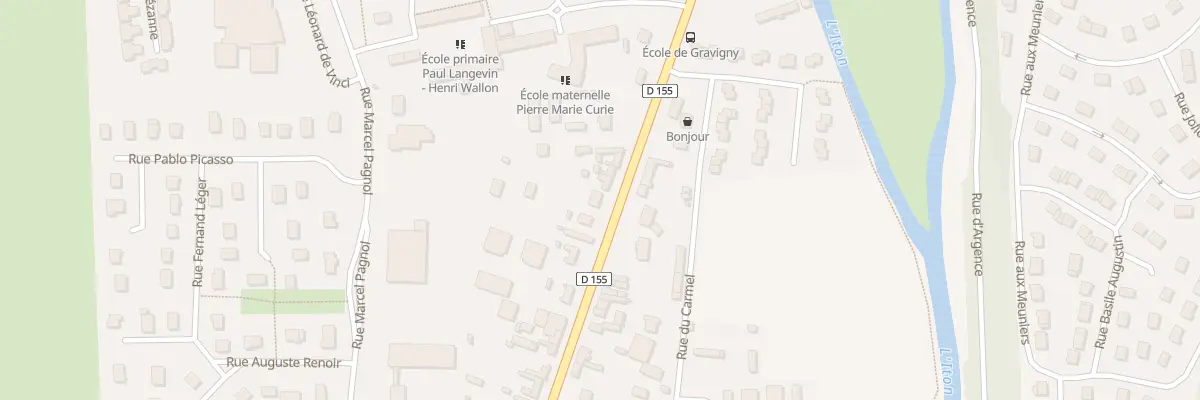Plan du 79B Av Aristide Briand à Gravigny