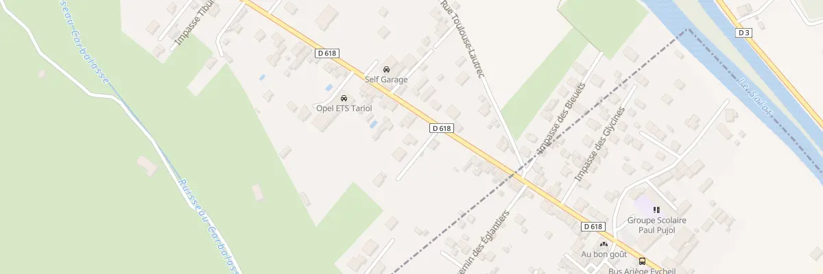Plan du 78 Av de la Résistance à Saint-Girons