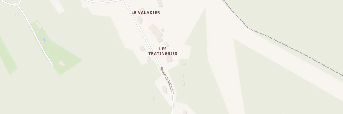 Plan du 999 Rte de Valadier à Valojoulx