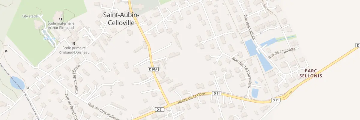 Plan du 12 Rue de l’Eglise à Saint-Aubin-Celloville