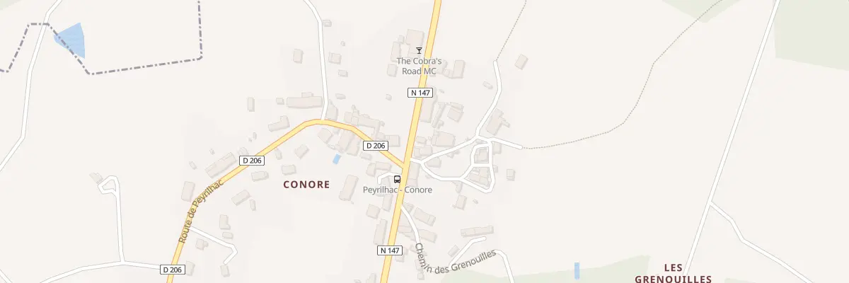 Plan du 3 Rue de la Croix du Pey à Peyrilhac