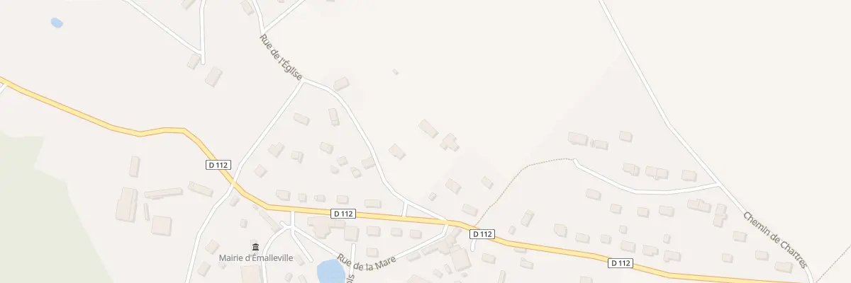 Plan du 6B Rue de l’Eglise à Émalleville