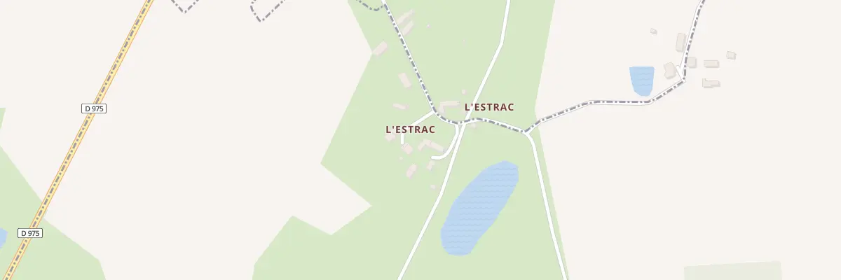 Plan du 7 L’Estrac à Murs