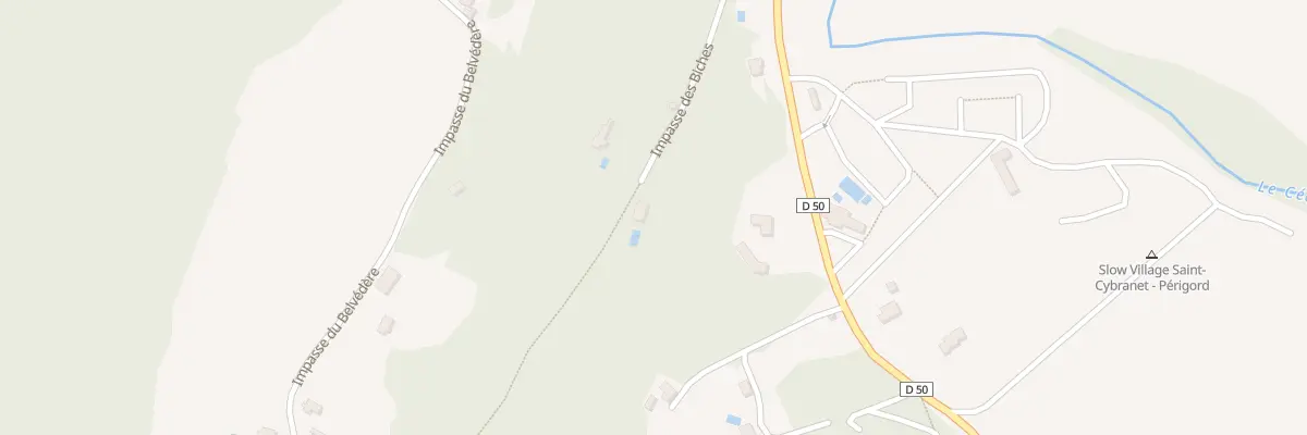 Plan du 28A Lalbarede à Saint-Cybranet