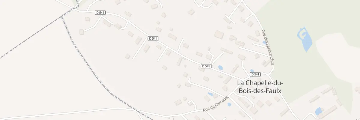Plan du 5 Rue de Verdun à La Chapelle-du-Bois-des-Faulx