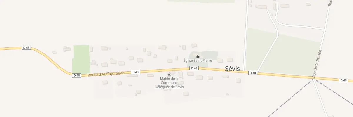 Plan du 170 Rte d’Auffay - Sevis à Val-de-Scie