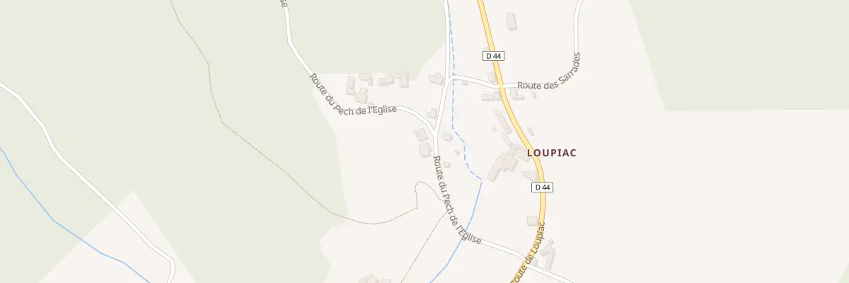 Plan du 5716 Loupiac à Puy-l’Évêque