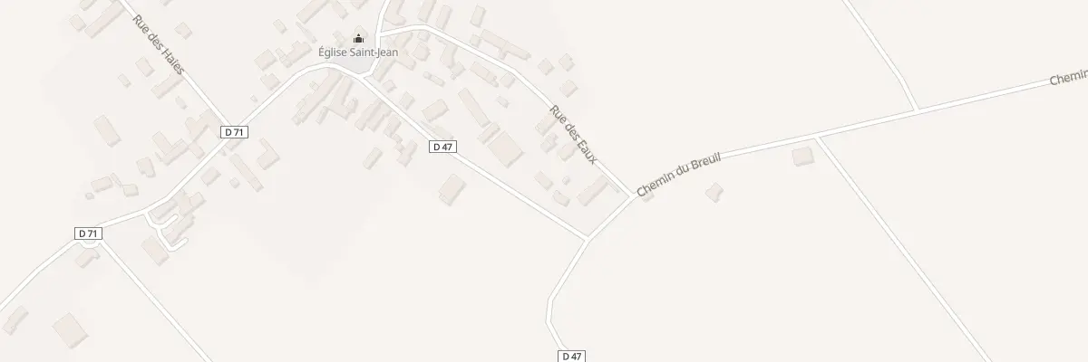 Plan du 8 Rue de la Gatine à Tourailles