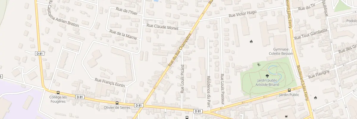 Plan du 18 Rue du Bal Champêtre à Louviers