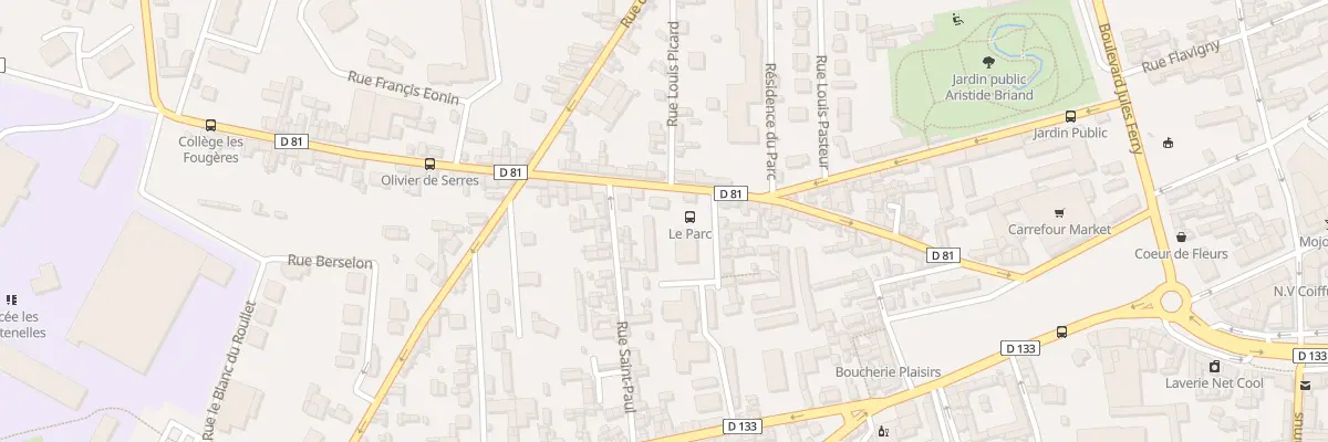 Plan du 52 Rue Massacre à Louviers