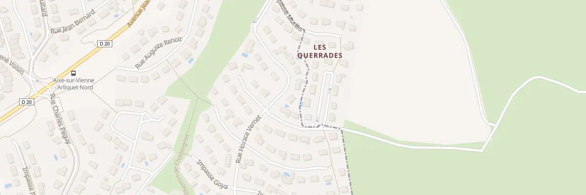 Plan du 15 Rue Rembrandt à Aixe-sur-Vienne