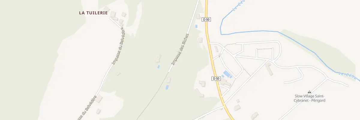 Plan du 29B Lalbarede à Saint-Cybranet