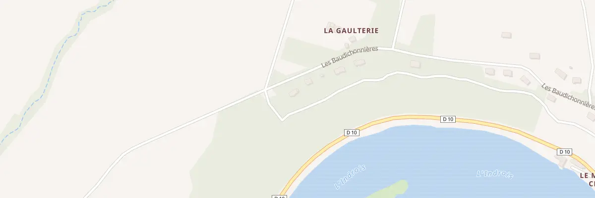 Plan du 27 Les Baudichonnieres à Chemillé-sur-Indrois