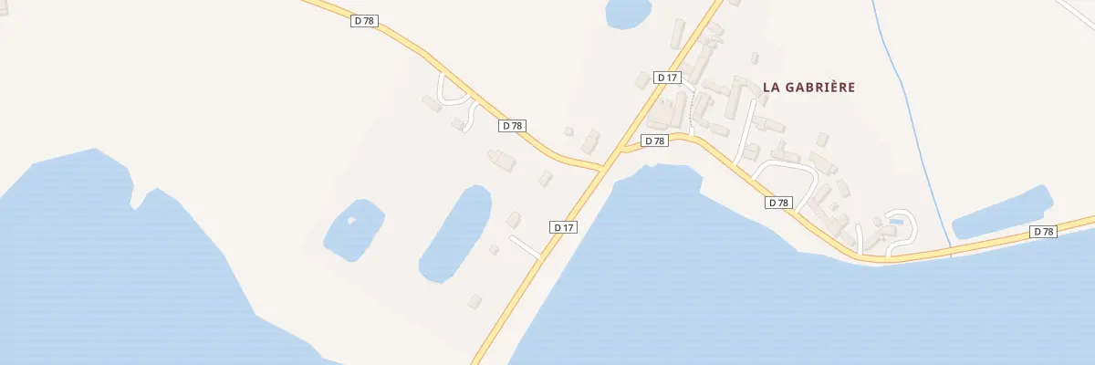 Plan du 9 La Gabriere à Lingé