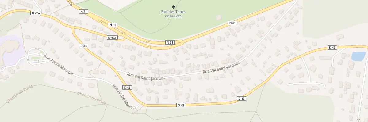Plan du 29 Rue Val Saint Jacques à Darnétal