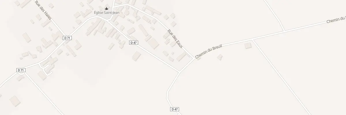 Plan du 10 Rue de la Gatine à Tourailles