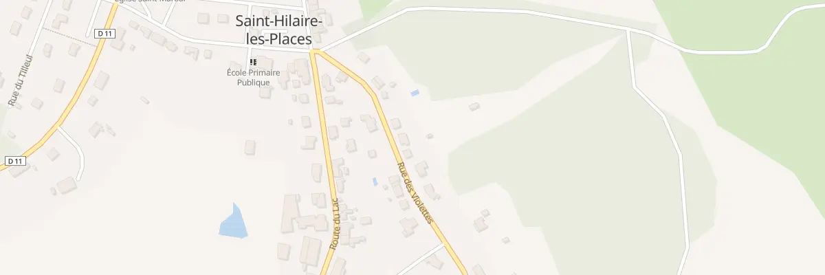 Plan du 9 Rue des Violettes à Saint-Hilaire-les-Places