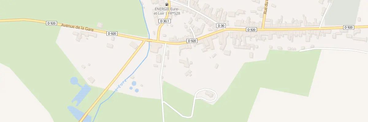 Plan du 8 Rue du Moulin de la Ville à Pontgouin